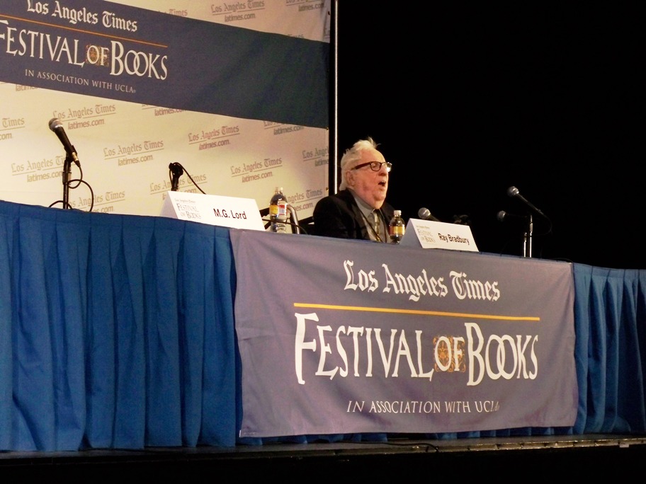 Ray Bradbury speech at Festival of Books