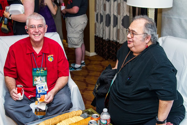 Bill Parker and Fred Duarte in 2013.