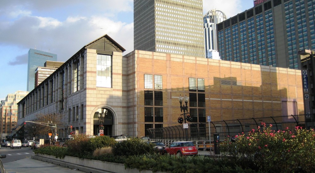 Hynes Convention Center in Boston, MA. Contemporary photo.