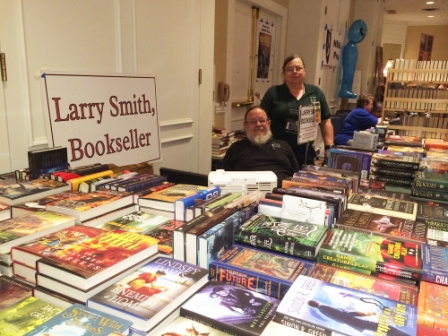 Larry Smith and Sally Kobee at Readercon 25.