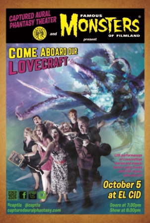 Lovecraft Famous Monters oct 5 poster COMP