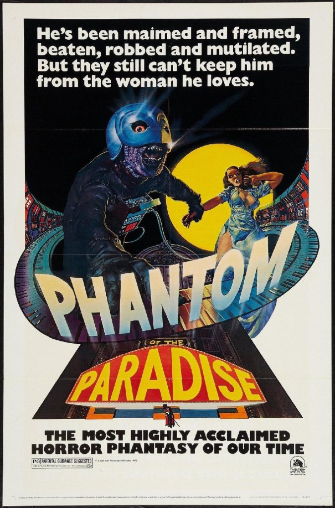 Phanton of the Paradise poster