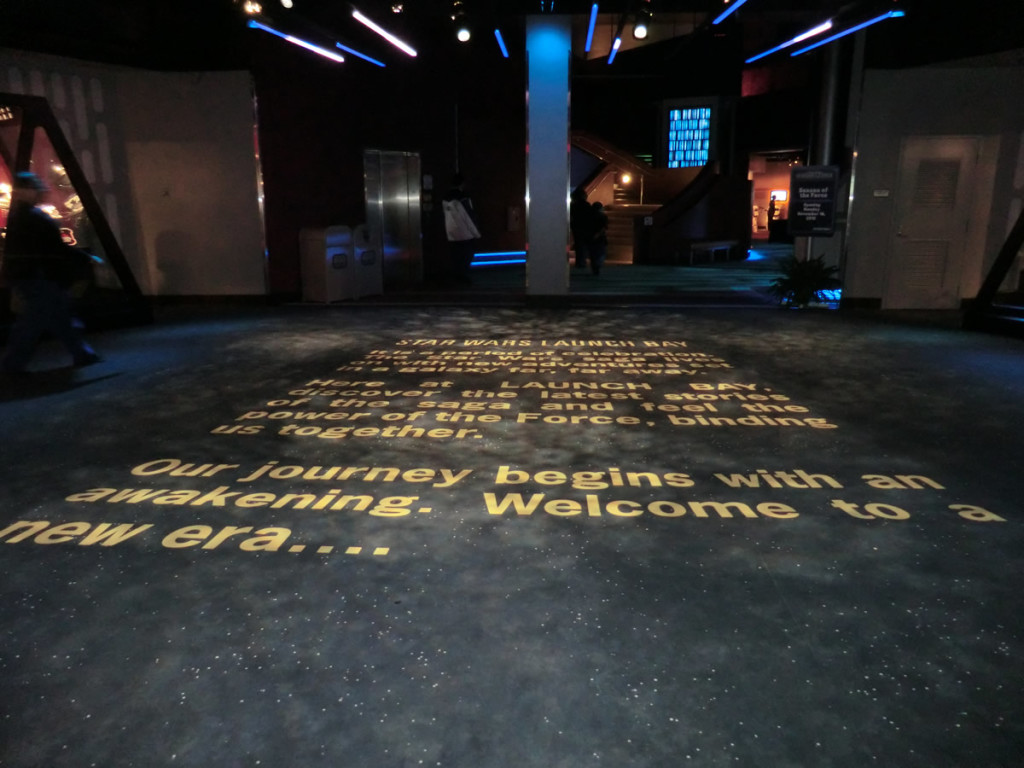 Star Wars Landing Bay carpet.