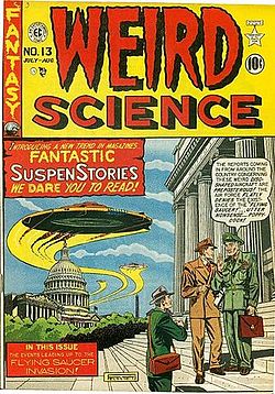 Cover of Weird Science #13 by Al Feldstein