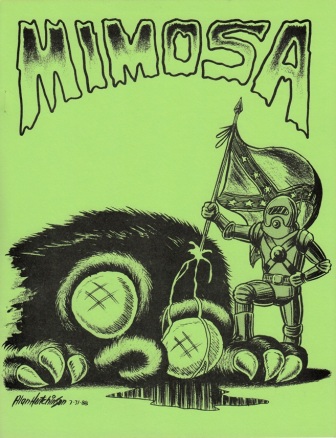 Mimosa #5 cover by Alan Hutchinson.