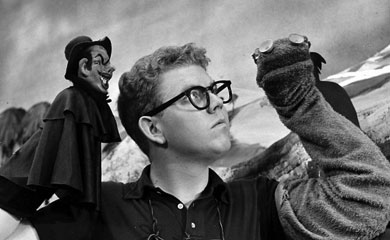 Stan Freberg, in the days when he voiced puppet characters on "Time for Beany."