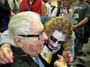 Ray Bradbury with Joker look-alike