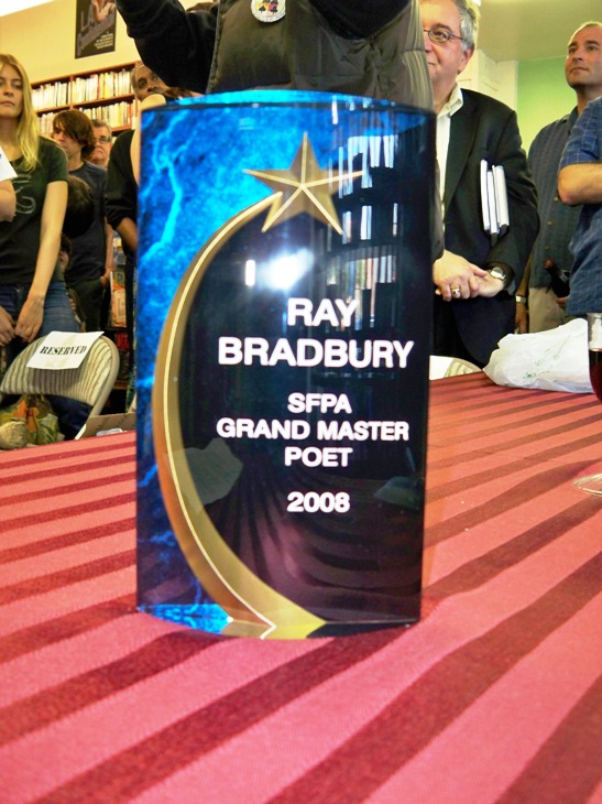 Bradbury’s 2008 SF Poetry Award