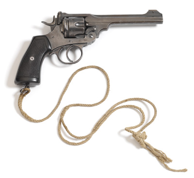 Tolkien's WWI revolver.