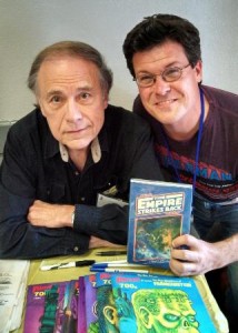 With Don Glut, who wrote the novelization of The Empire Strikes Back.