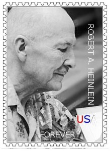 Heinlein forever Stamp