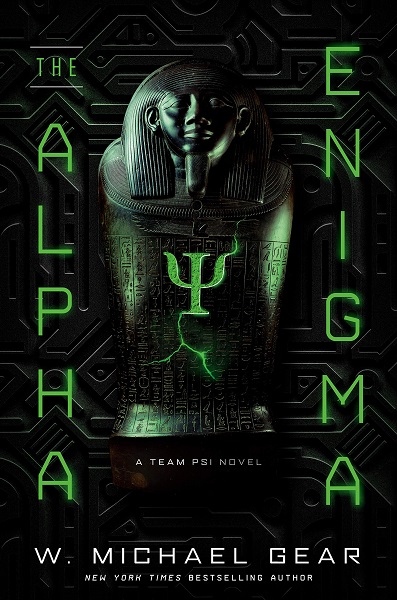 The Alpha Enigma by W. Michael Gear, art by Tim Green / Faceout Studio