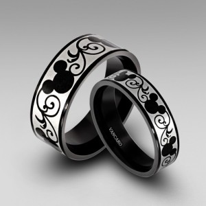 Black Mouse rings