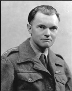 Captain Ken Slater in his army days.