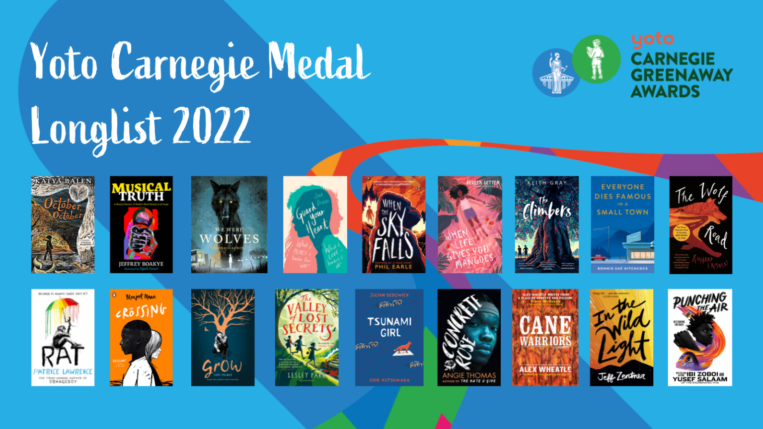 Yoto Carnegie And Kate Greenaway Medals 2022 Longlists Announced File 770