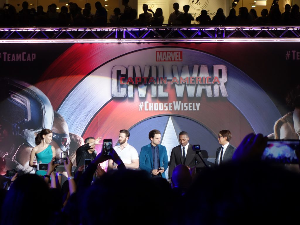 Civil war blue carpet jm wong for geek