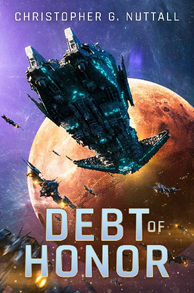 Debt of Honor by Christopher G. Nuttall, art by Mike Heath