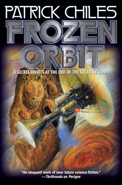 Frozen Orbit by Patrick Chiles, art by Bob Eggleton