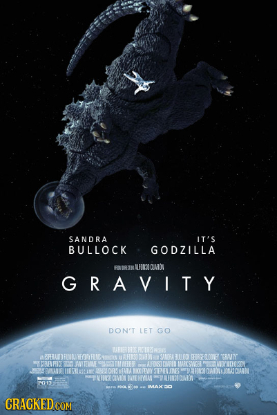 Gravity with Godzilla