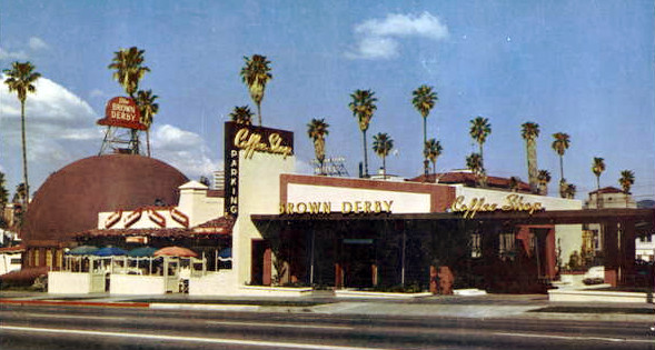 Brown Derby at Wilshire & Alexandria.
