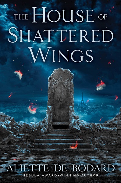 The House of Shattered Wings by Aliette de Bodard cover art by Nekro