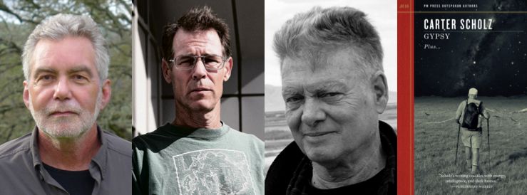 Carter Scholz, Kim Stanley Robinson, and Terry Bisson.