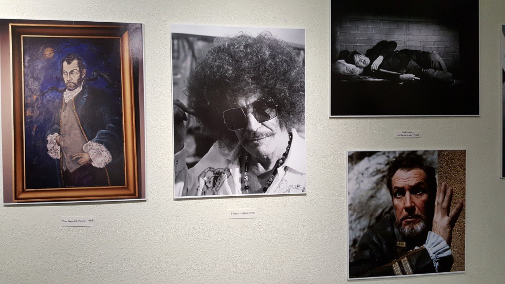 Vincent Price gallery at Creature Features. Photos by Robert Kerr.
