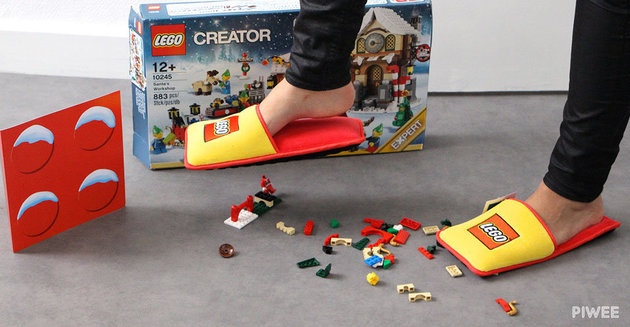 Lego slippers