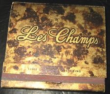 Les Champs matchbook cover