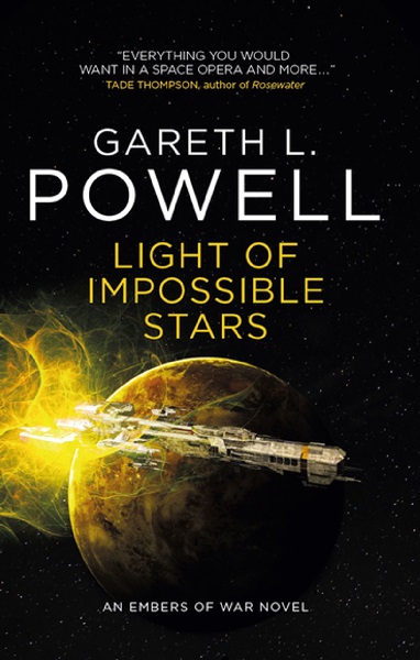 Light of Impossible Stars by Gareth L. Powell, art by Julia Lloyd
