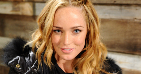 Actress Caity Lotz, who plays White Canary. Photo by Michael Buckner.
