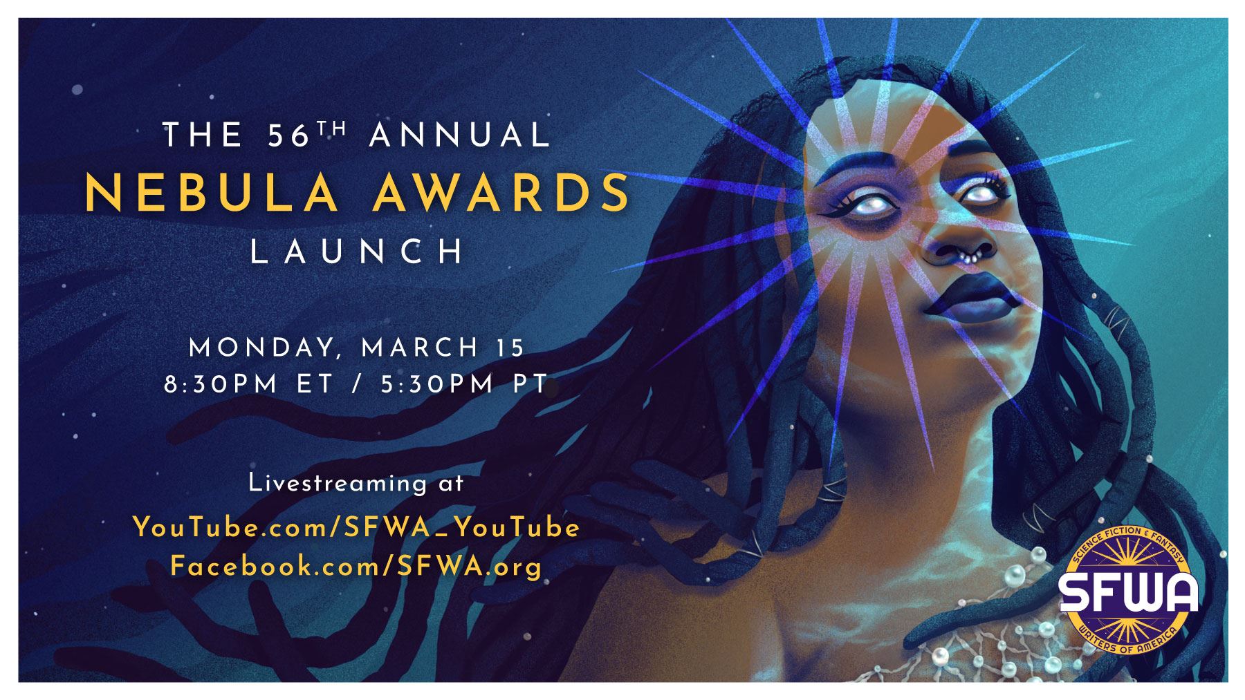 56th Annual Nebula Awards® Finalists to be Announced in March 15