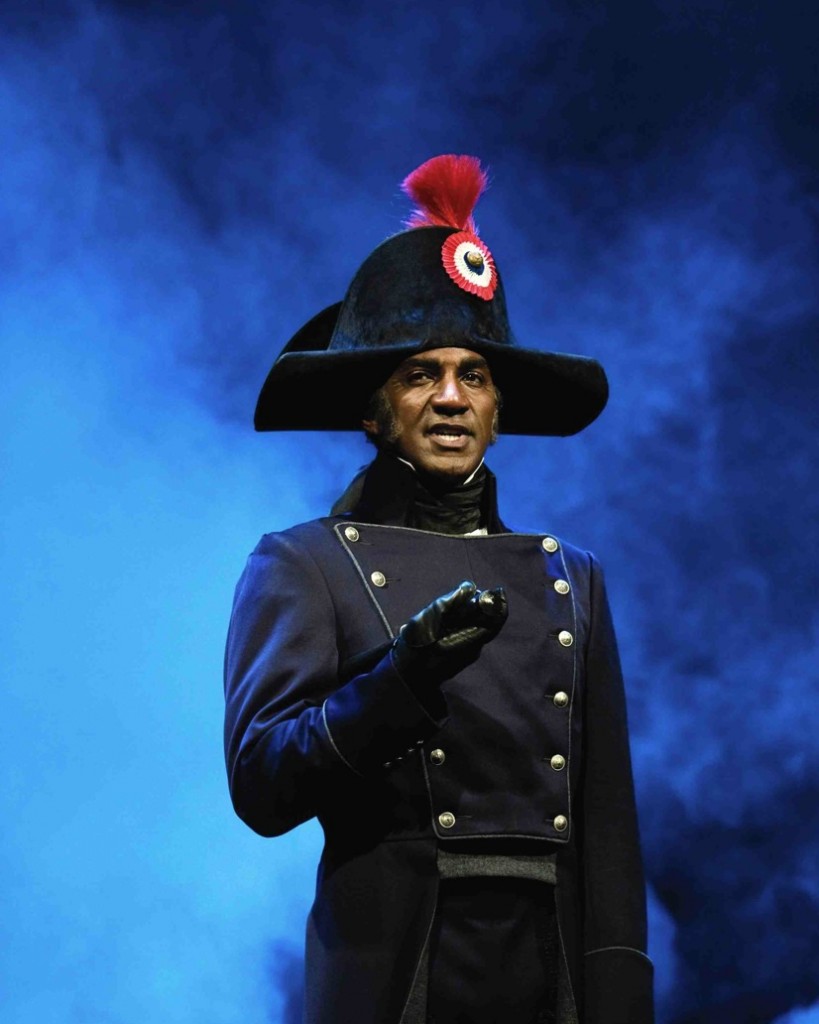 Norm Lewis as Inspector Javert in Les Miserables.