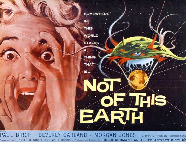 Not of this Earth poster