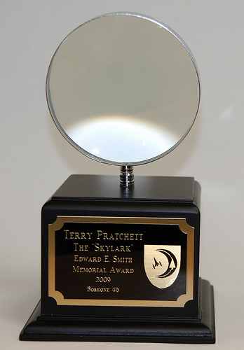 The Skylark Award. This one was given to Terry Pratchett in 2009.