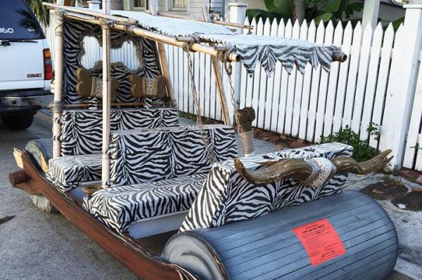 Real-life-version-of-Fred-Flintstones-car-found-illegally-parked-in-Florida