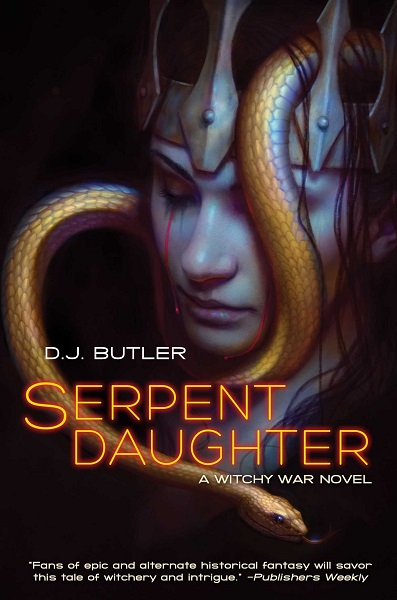 Serpent Daughter by D.J. Butler, art by Dan Dos Santos