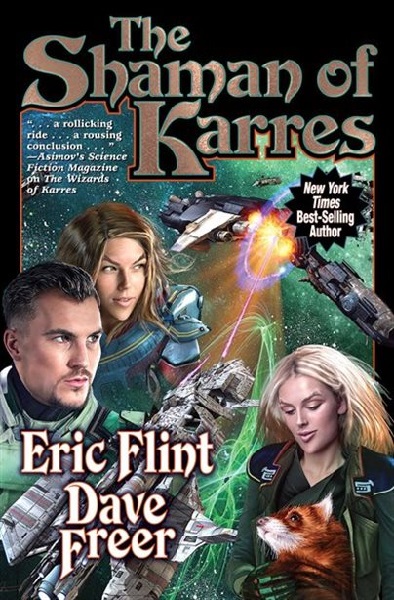 The Shaman of Karres by Eric Flint and Dave Freer, art by Kurt Miller