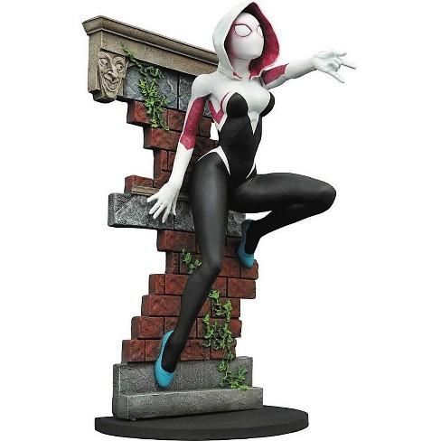 Statue figure of Spider-Gwen character