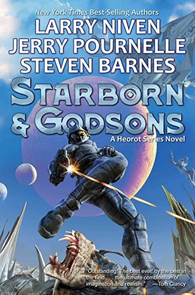Starborn & Godsons by Larry Niven, Jerry Pournelle, and Steven Barnes, art by Kurt Miller