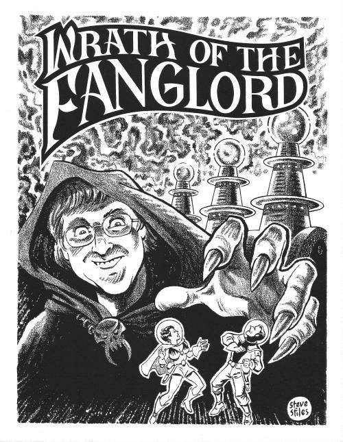 Steve Stiles cover Wrath of the Fanglord by Langford