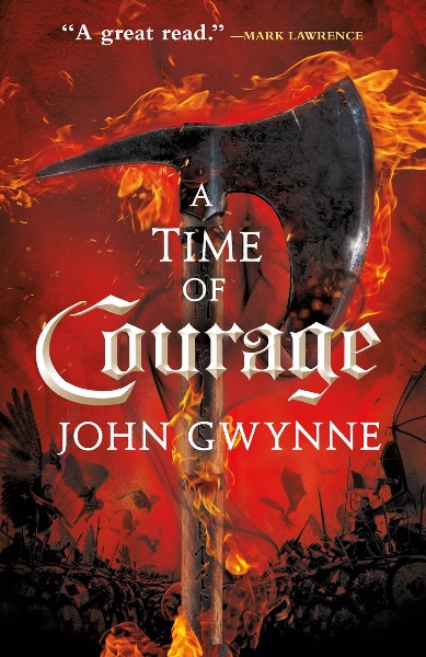 A Time of Courage by John Gwynne, art by Paul Young