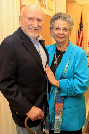 Carol and Murray Tinkelman. Photo courtesy Walt Engels.