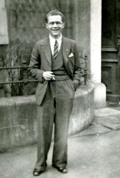Walter Gillings in 1937. Photograph by Harold Gottliffe.