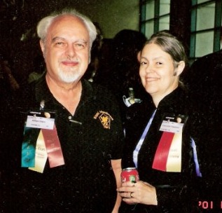 William Ellern and Anne Morrel in 2001. Photo by Dik Daniels.