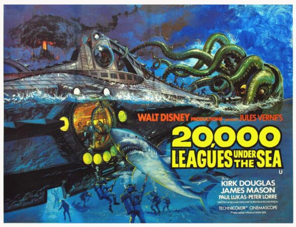 Full Cine Plus - 20,000 Leagues Under the Sea (1954) Richard Fleischer,  Kirk Douglas, James Mason, Paul Lukas - DVD -legendas em inglês