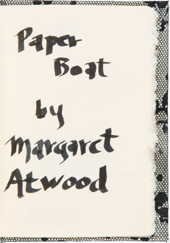 paper boat by atwood