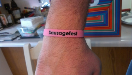 sausagefest pink band COMP