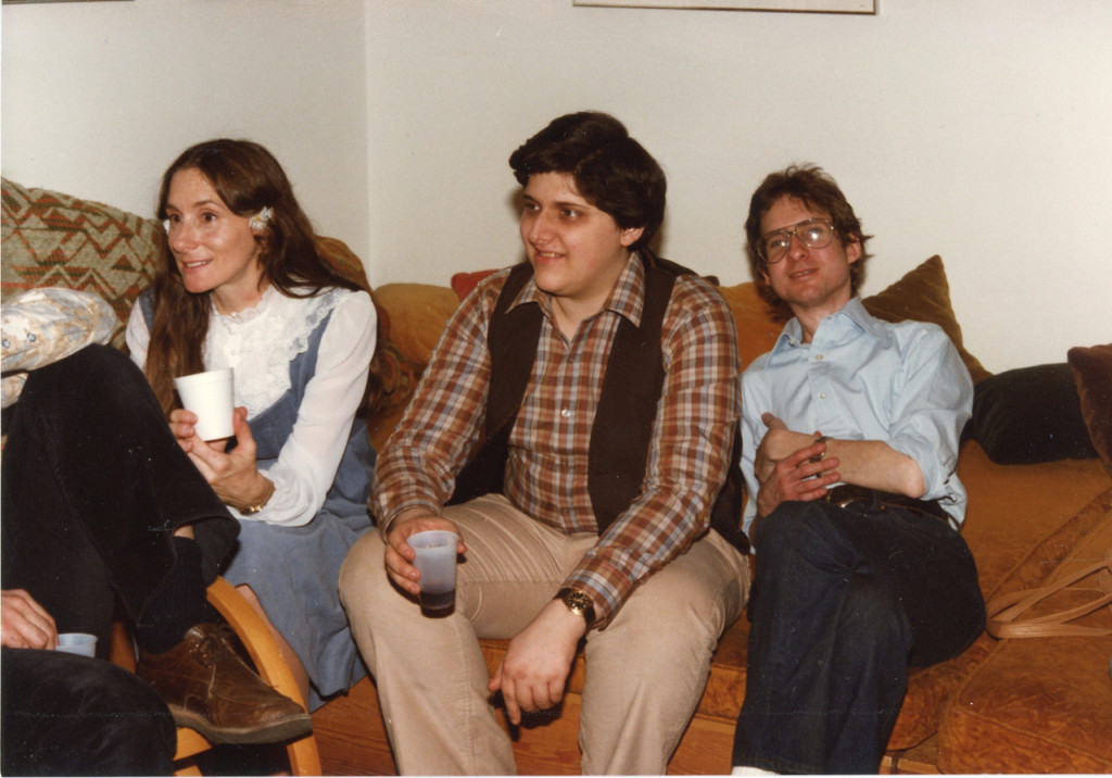 Stu Shiffman (middle) in 1981.