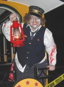 Kim Keeline as Zombie Conductor in 2012.